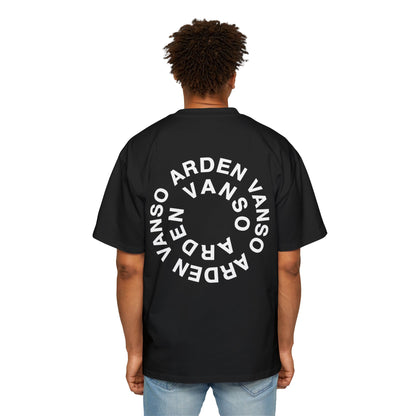 Vanso Collection - AV Circle DARK Oversized Tee
