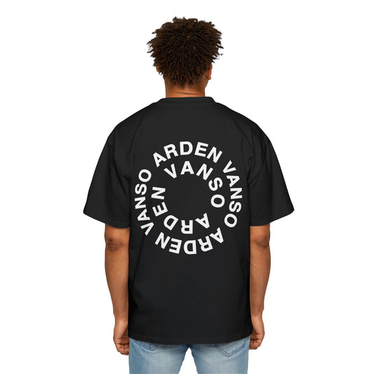 Vanso Collection - AV Circle DARK Oversized Tee