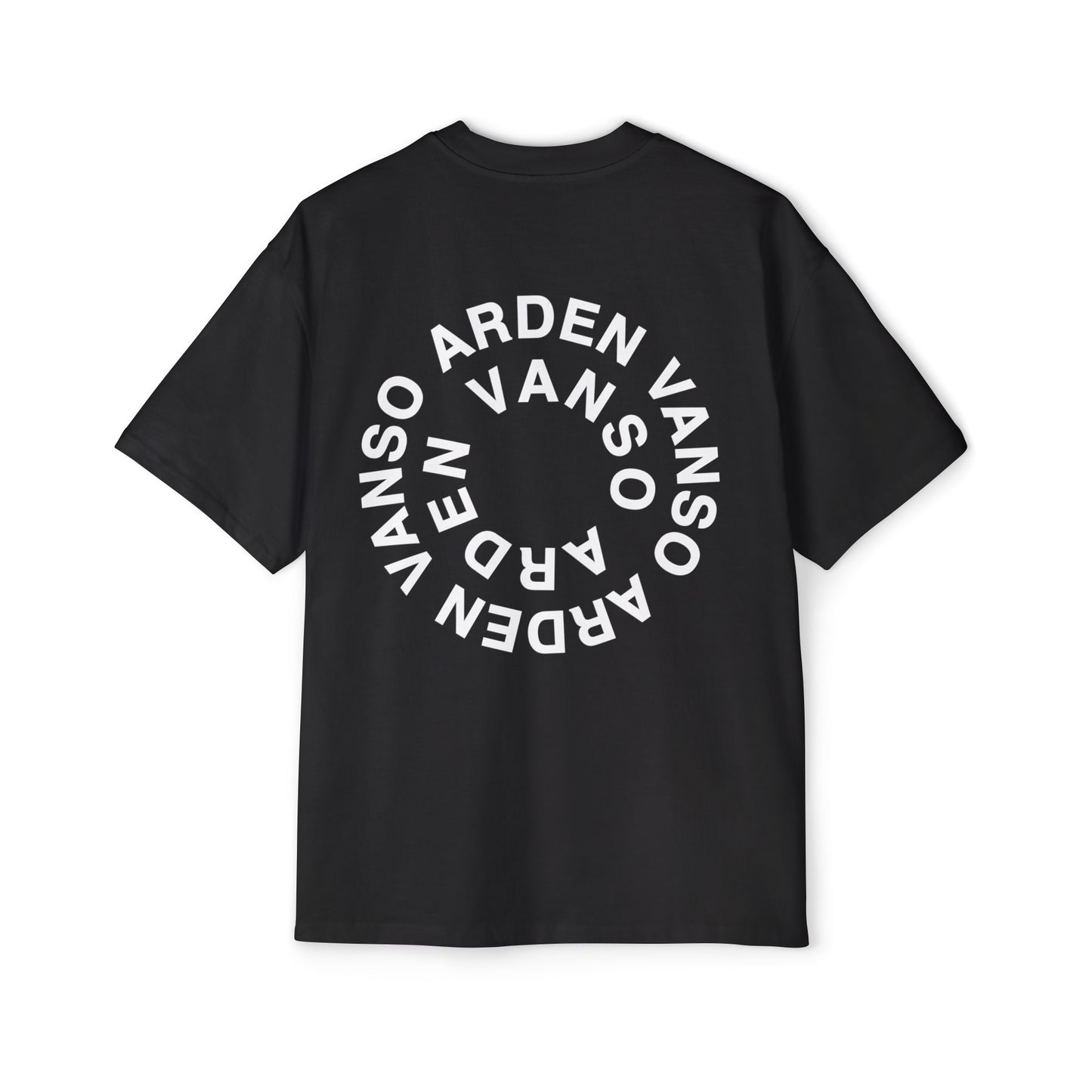Vanso Collection - AV Circle DARK Oversized Tee