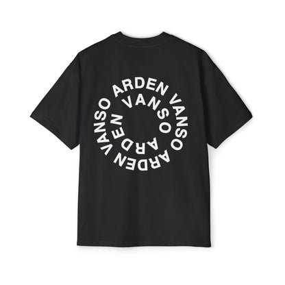 Vanso Collection - AV Circle DARK Oversized Tee